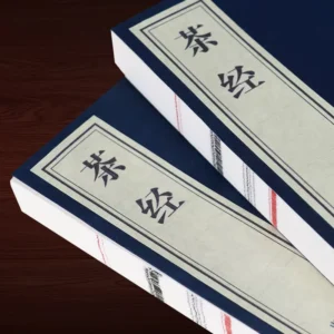Classic of Tea by Lu Yu Chinese Tea Culture Book China Beginners Hand-Bound Xuan Paper Thread-Bound Rare Collectible Edition