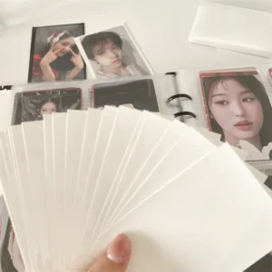 Clear Plastic Photo Card Sleeves for Photos, Gifts, and Photocards