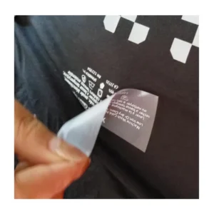 Clothing Iron-On Neck Labels, Logo Heat Transfer Printing for T-Shirts