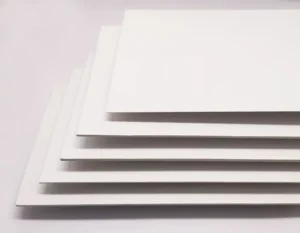 Coated Art Board Paper, Glossy or Matte, High Whiteness, for Packaging and Posters