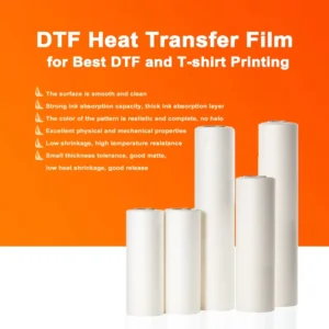 Cold Transfer DTF Printer with 30 cm/60 cm Roll Film and 33 cm Film Roll