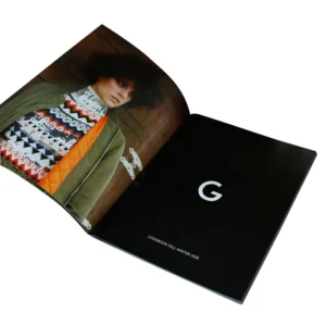 Color A4 A5 A6 Folded Booklet Brochure and Magazine Printing