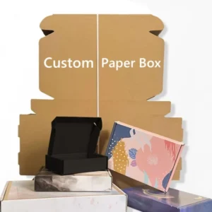 Color Gift Folding Paperboard Packaging Box with Custom Printing, OEM/ODM, and Custom Logo