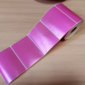 Colored Blank Adhesive Labels Factory Direct