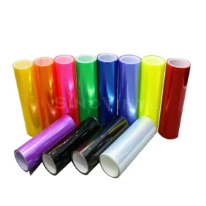 Colored Headlight Film Stickers for Cars