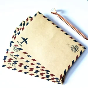 Colored Kraft Paper Envelope with Double Seal and Dots for Party Gifts, Gift Cards, Letters, and Kids, Customizable