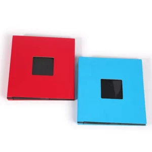Colorful Hardcover Photo Album with 500 Pockets Window Design for Wedding Photos DIY Slip-In Custom Logo Printing Baby Two-Color
