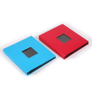 Colorful Hardcover Photo Album with 500 Pockets and Window Design for Wedding and Baby Photos