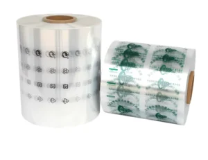 Colorful Printing Shrink Wrap Film Custom Logo Polyolefin