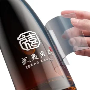 Colorful UV Transfer Gold Stamping Self-Adhesive Peel-Off Stickers Irregular Shape Custom Sizes Packaging