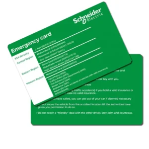 Colourful Custom Printed Glossy/Matte Plastic PVC Card