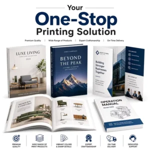 Company Brochure Printing Annual Report Book
