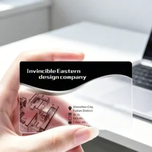 Competitive Price High Quality Customized clear PVC Film Laminated Membership ID Plastic PVC VIP Cards PVC Plastic Business Card