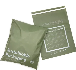 Cornstarch-Based 100% Biodegradable Compostable Padded Poly Mailer Bag