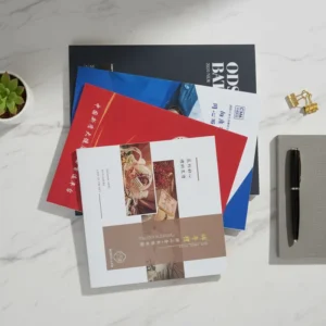 Corporate Brochure and Product Manual Printing Service with Offset Paper or Cardboard