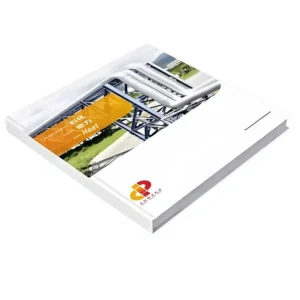 Corporate Catalog Brochure Company Manual Instruction Manual Sewn-Section Hardcover Art Book Offset Printed Paper