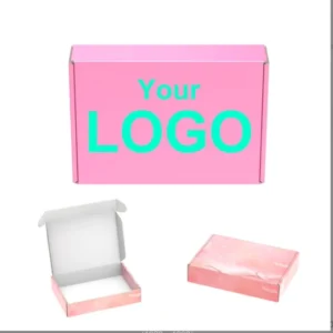 Corrugated Cardboard Gift Box for Skincare, Beauty, and Clothing