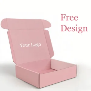 Corrugated Mailer Box Airplane Shipping Box Custom Logo Print Postal Packaging Box