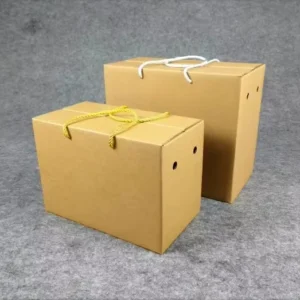 Corrugated Paper Packaging Box with Custom Logo