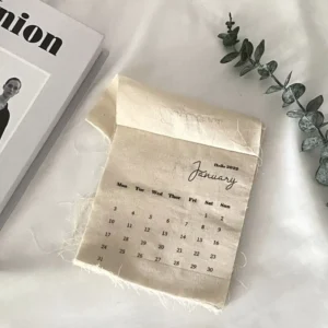 Creative Office Wall Calendar Fabric Promotion Souvenir for Decoration