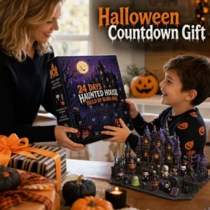 Cross Border Halloween Surprise Halloween Style Countdown Calendar Acrylic Material Printed None