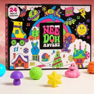 Cross border new product blind box toys children’s creative kneading music calendar 24 day surprise program wholesale