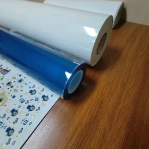Crystal A/B High-Temperature Heat Transfer Film with UV Coating for Car Wraps and PET Sheet Printing