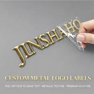 Crystal Label Transfer Sticker Customized Product Label Hot Stamping Transparent Picture Sticker for Packaging Boxes