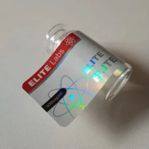 Custom 10ml Holographic Vial Labels for Pharmaceutical Packaging
