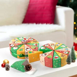 Custom 12 Pack Christmas Gift Blind Box 12 Days Count Down Advent Calendar Gift Box For Christmas Countdown Party Gift