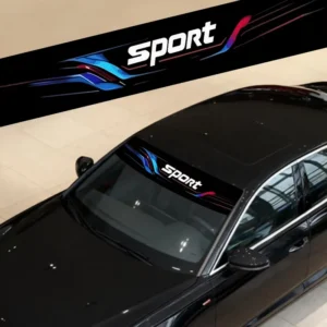 Custom 1pc PVC Car Windscreen Sunvisor Sunstrip Banner Sticker