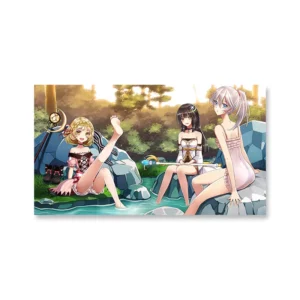 Custom 20in X 28in Anime Manga Poster Glossy A4 Hologram Wall Cloth