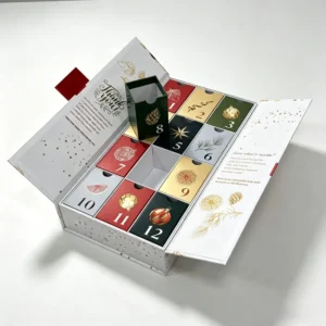 Custom 24 Days Countdown Calendar Box 12 Days Birthday Christmas Countdown Advent Calendar Box