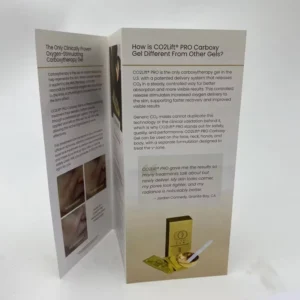Custom 250g Art Paper Brochure Flyer and Leaflet Digital or Offset Printing