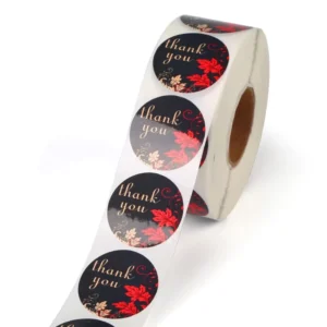 Custom 25mm Round Gold Plastic Self-Adhesive Scratch-Off Stickers Labels Tickets