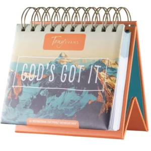 Custom 365-Day Tear-Off Metal Spiral-Bound Desk Calendar for Office