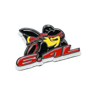 Custom 3D ABS Plastic Alphabet Chrome Car Badge Logo Stickers with Adhesive