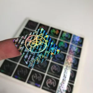 Custom 3D Adhesive Security Holographic Stickers for Perfume, Shampoo, Lipstick and Mascara