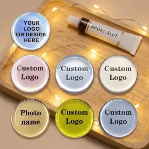 Custom 3D Embossed Gel Bubble Logo Stickers, Soft Plastic Epoxy Resin Domed Labels