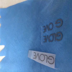 Custom 3D Embossed Silicone Logo Heat Transfer Label for Yoga Wear