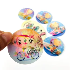 Custom 3D Lenticular Anime Stickers and Posters