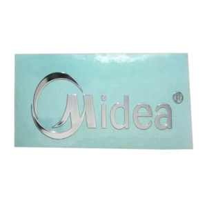 Custom 3D Metal Transfer Sticker Silver Nickel Electroforming Plating Label