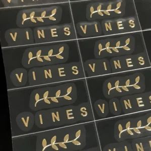 Custom 3D Metal UV Transfer Logo Sticker