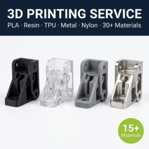 Custom 3D Printing Rapid Prototyping Service SLA SLS SLM FDM MJF 30+ Materials 0.05-0.1 mm