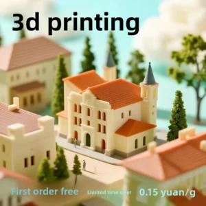 Custom 3D Printing Service ABS TPU PETG Prototyping Realistic Architectural Models Sand Table Miniatures