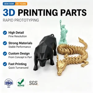 Custom 3D Printing Service Industrial Enclosure Automotive Parts Medical Devices Rapid Prototyping