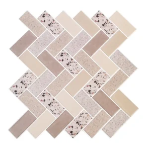 Custom 3D Self-Adhesive Wallpaper Sticker Stone Pattern Strip Self-Adhesive Waterproof Kitchen PVC Wall Sticker for Restaurant