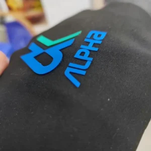 Custom 3D Silicone Screen Printing Heat Transfer Patches for Clothing Iron-On Private Badge Club Team Badge Manufacturer
