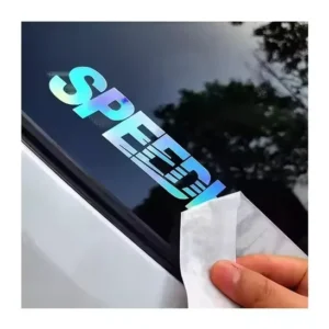 Custom 3D UV-Resistant Vinyl Stickers Logo Letter Anime Car Van Body Window Transfer Decals