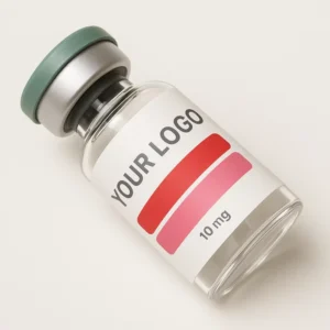 Custom 3ml Vial Adhesive Vinyl Waterproof Hologram Packaging Labels with Printed Logo